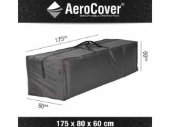 Aerocover Schutzhülle für Gartenmöbelkissen 60 cm x 80 cm x 175 cm Anthrazit
