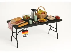 Albatros Ostern^Buffettisch Klapptisch Schwarz