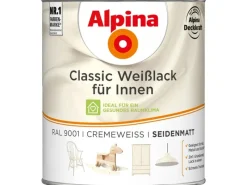 Alpina Classic Weißlack für Innen seidenmatt 750 ml