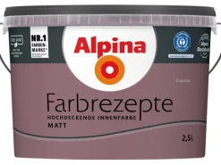 Alpina Innenfarben^Farbrezepte Cupcake matt 2,5 Liter