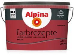 Alpina Farbrezepte matt 2,5 Liter