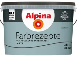 Alpina Farbrezepte matt 2,5 Liter
