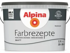 Alpina Farbrezepte matt 2,5 Liter