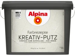 Alpina Kreativfarben^Farbrezepte Kreativ-Putz Weiß 10 kg