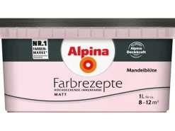 Alpina Innenfarben^Farbrezepte Mandelblüte matt 1 Liter