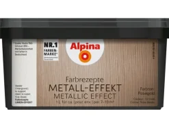 Alpina Innenfarben^Farbrezepte Metall-Effekt Roségold matt 1 Liter