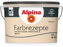 Alpina Innenfarben^Farbrezepte matt 2,5 Liter