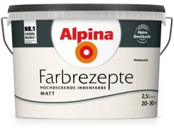 Alpina Innenfarben^Farbrezepte matt 2,5 Liter