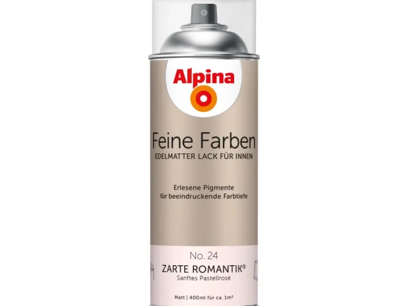 Alpina Sprühlacke^Feine Farben Sprühlack No. 24 Zarte Romantik® edelmatt 400 ml