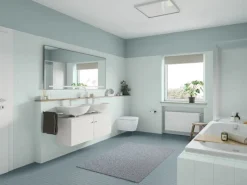 Alpina Speziallacke^Fliesen-Lack Bad & Küche 2 Komponenten Bergnebel Seidenmatt 750 ml