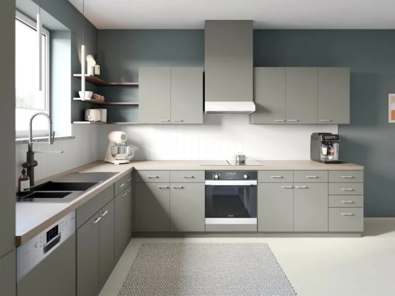 Alpina Speziallacke^Möbel-Lack Bad & Küche Seidenmatt 750 ml