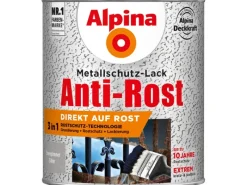 Alpina Speziallacke^Metallschutz-Lack Anti-Rost Eisenglimmer 750 ml