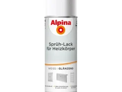 Alpina Grundierung|Speziallacke^Sprüh-Lack für Heizkörper 400 ml glänzend