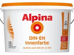 Alpina Wandfarbe DIN-EN Weiß matt 2,5 l