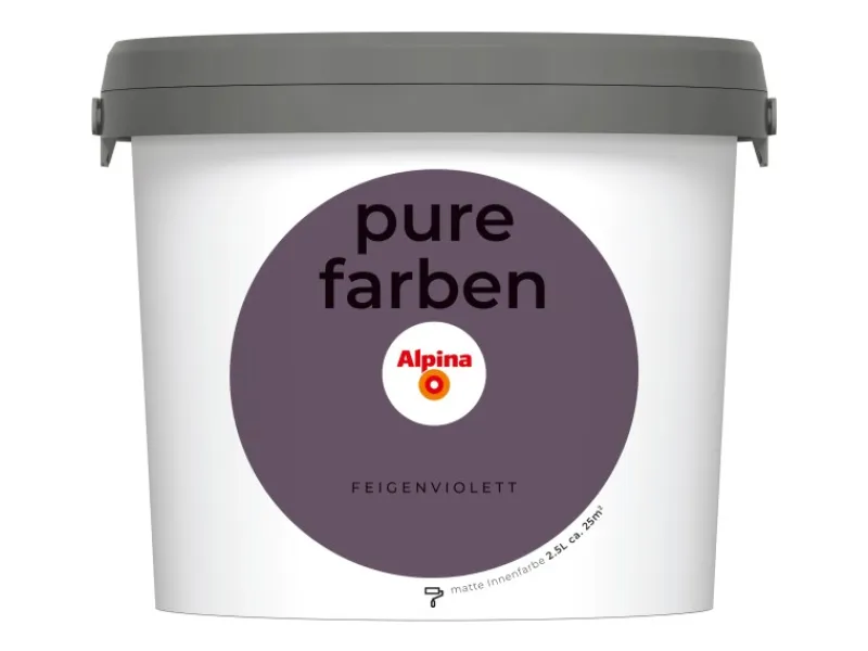 Alpina Innenfarben^Wandfarbe Pure Farben 2,5 l