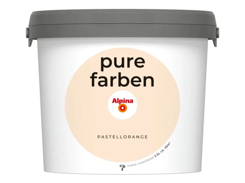 Alpina Wandfarbe Pure Farben 2,5 l