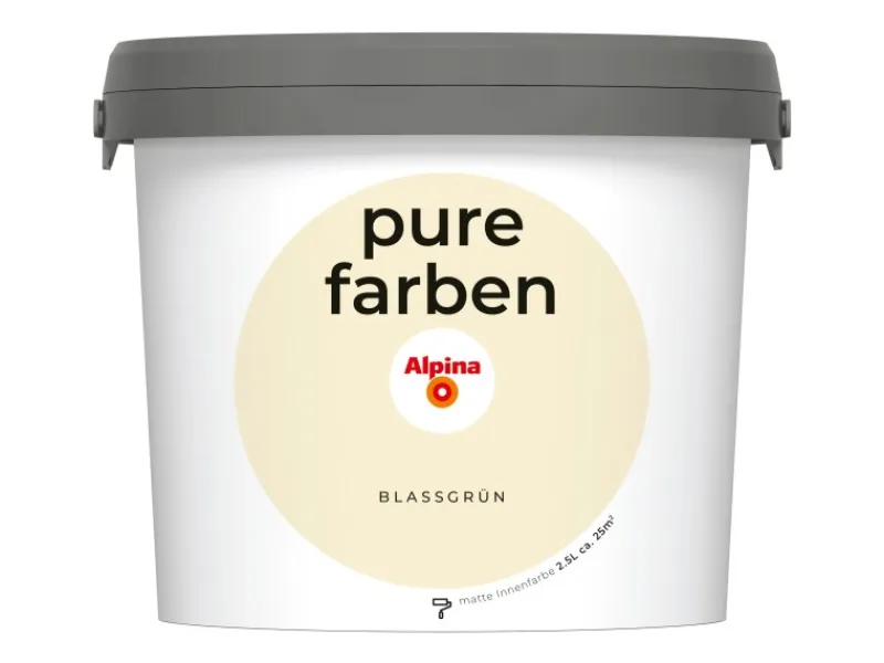 Alpina Innenfarben^Wandfarbe Pure Farben 2,5 l