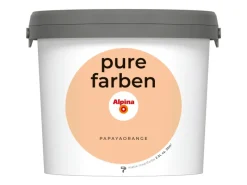 Alpina Innenfarben^Wandfarbe Pure Farben Papayaorange 2,5 l