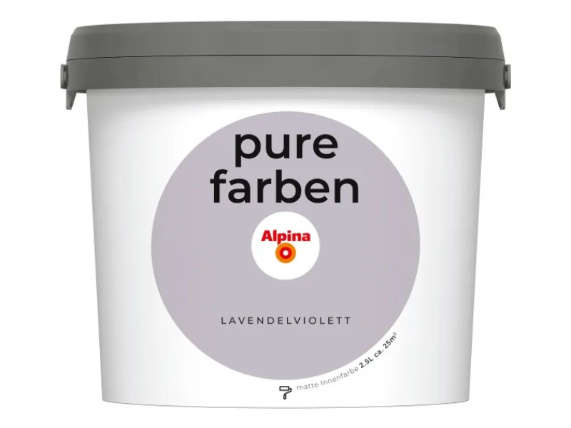 Alpina Wandfarbe Pure Farben 2,5 l
