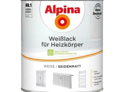 Alpina Speziallacke^Weißlack für Heizkörper seidenmatt 2 Liter