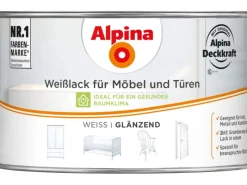 Alpina Weißlack für Möbel & Türen glänzend 300 ml
