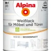 Alpina Weißlacke|Schränke^Weißlack für Möbel & Türen seidenmatt 750 ml