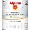 Alpina Kommode|Stühle^Weißlack für Möbel & Türen glänzend 2 Liter