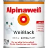 Alpina Weißlacke|Grundierung^weiß Weißlack extra matt 125 ml
