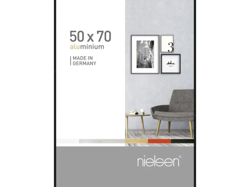 Aluminium Bilderrahmen Pixel 50x70 cm