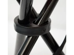 AMANKA Campinghocker 28 x 28 x 36 cm bis 150 kg Belastbar Rot