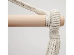 AMANKA Kissen|Sessel^Hängesessel inkl. 2 Kissen bis 120 kg 130 x 95 cm Bunt