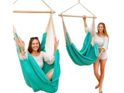 AMANKA Sessel^XXL-Hängesessel bis 150 kg Belastbar 185 x 130 cm