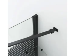 Eckregale^Aquabatos Duschwand für Badewanne Faltwand 120 x 70 x 140 cm Badewannenaufsatz Eck Duschtrennwand für Badewanne Badewannenfaltwand mit Seitenwand