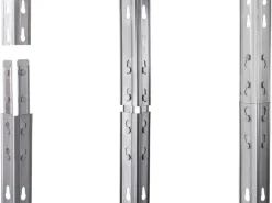 AR Shelving Eckregale^Eck-Schwerlast-Steckregal Rivet Corner 180 cm x 90 cm x 90 cm x 45 c