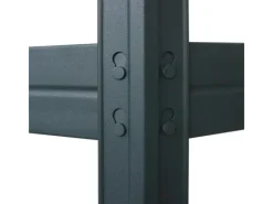 AR Shelving Rivet Eck-Schwerlastregal 180 x 90 x 45 cm 5 Böden Anthrazit FSC®