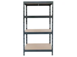 AR Shelving Rivet Schwerlastregal 180 x 90 x 60 cm 4 Böden Anthrazit FSC®