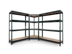AR Shelving Rivet Set 180 x 210 x 240 x 45 cm mit 4 HDF-Böden Anthrazit