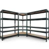 AR Shelving Rivet Set 180 x 210 x 240 x 45 cm mit 5 HDF-Böden Anthrazit