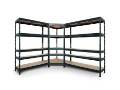 AR Shelving Rivet Set 180 x 210 x 240 x 45 cm mit 5 HDF-Böden Anthrazit