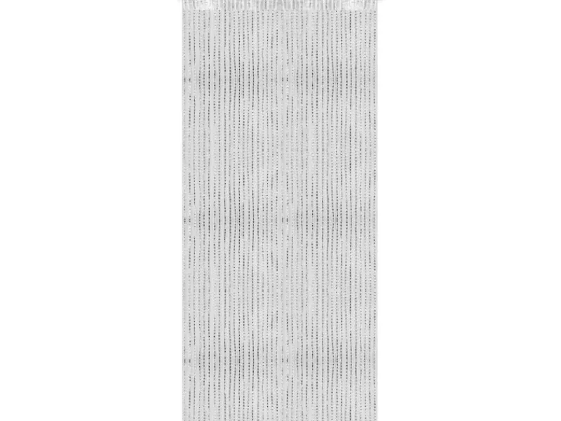 Arsvita Türvorhänge^Fadenvorhang Metall Optik Gardine Vorhang Lurex Universalband 140 cm x 250 cm