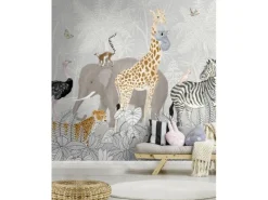 Art for the Home Fototapete Kids jungle 280 x 300 cm