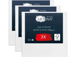 Artina Akademie Keilrahmen 20x20cm FSC 3tlg