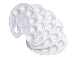 Artina Weißlacke^Mischpalette Weiß Kunststoff 5tlg