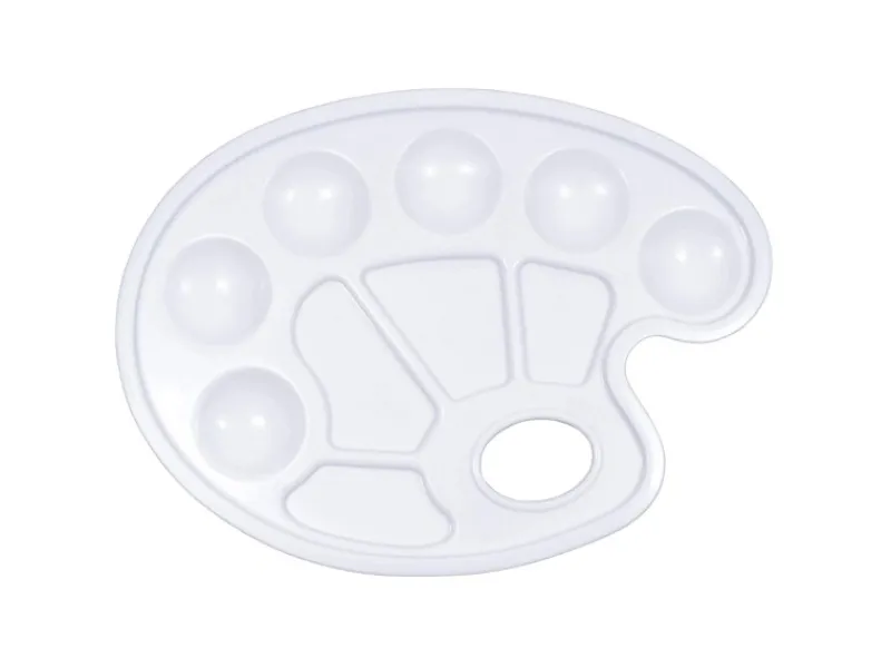 Artina Weißlacke^Mischpalette Weiß Kunststoff 5tlg