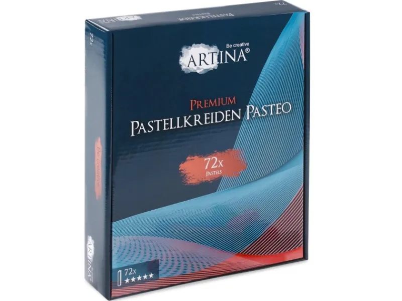 Artina Künstlerfarben^Pasteo Weichpastellkreide 72tlg