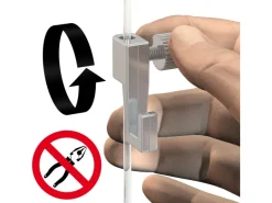 Vorhänge^Artiteq Aufhängehaken 2er-Set 4 kg