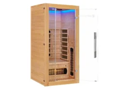 Artsauna Sitzbänke^Infrarotkabine Kiruna90 mit Dual Technologie