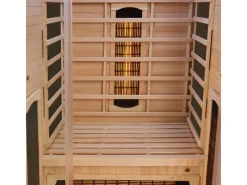 Artsauna Sitzbänke^Infrarotkabine Kiruna90 mit Dual Technologie