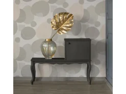 AS-Creation Dekorative Tapeten^A.S. Création Tapete Punkte Grau Weiß und Silber 53 cm x 10,05 m AS-385954