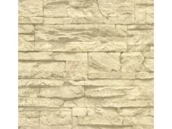 AS-Creation Tapetenmuster^A.S. Création Tapete Stein-Optik Beige und Creme-Beige 53 cm x 10,05 m AS-707130